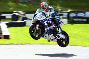 2017 British Superbike Championship, BSB R08, Cadwell Park, Lincolnshire, UK. 18th August 2017. Andy Reid, IRL, Tyco BMW Motorrad