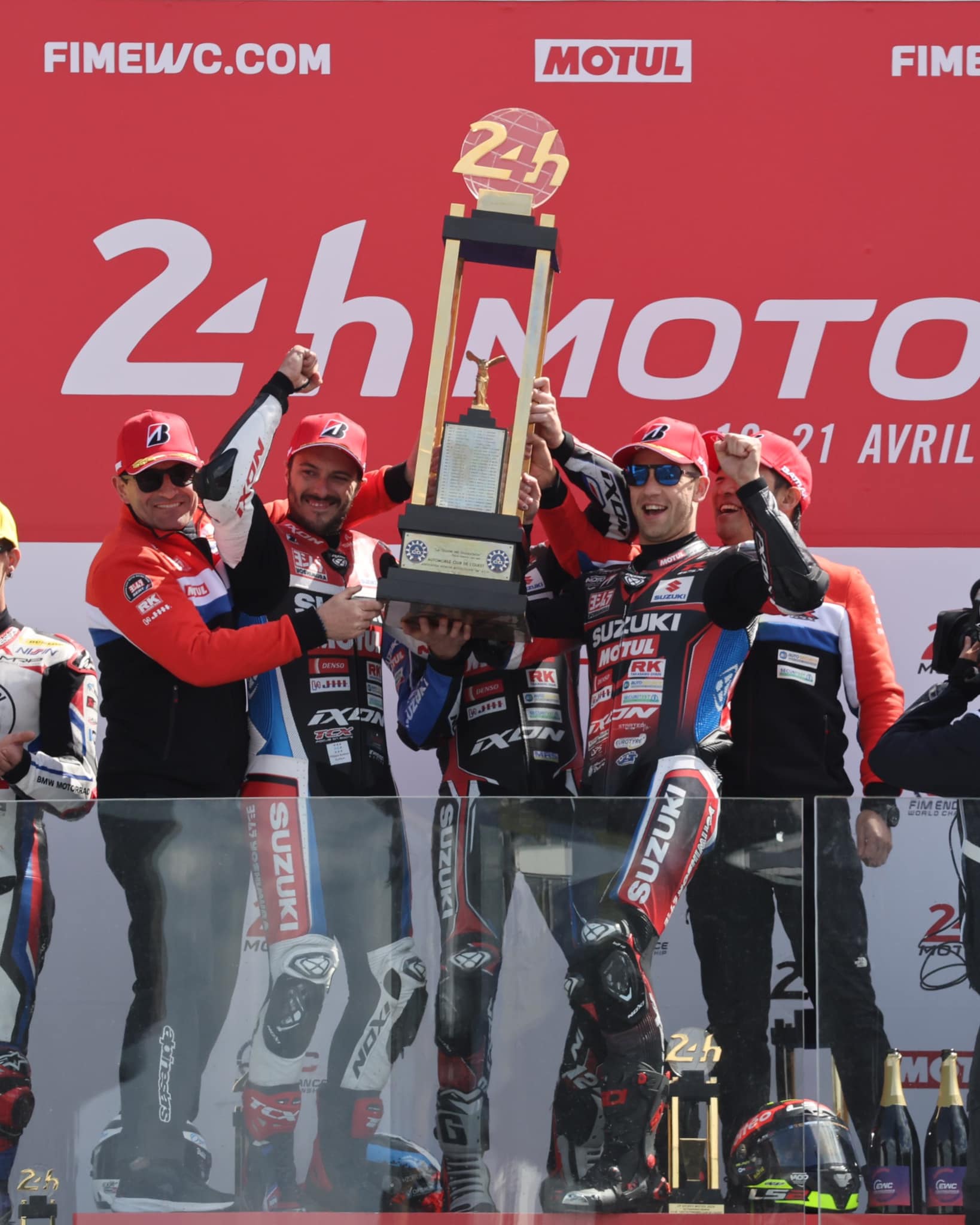 Dan Linfoot Celebrates Maiden Ewc Victory At Le Mans Hr With