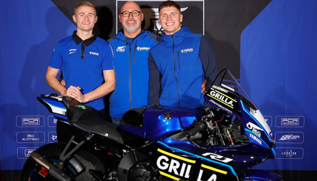 OMG GRILLA Yamaha ready to get to work at Donington Park Test